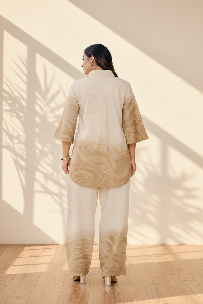 Earthy Ombre Co-ord Set