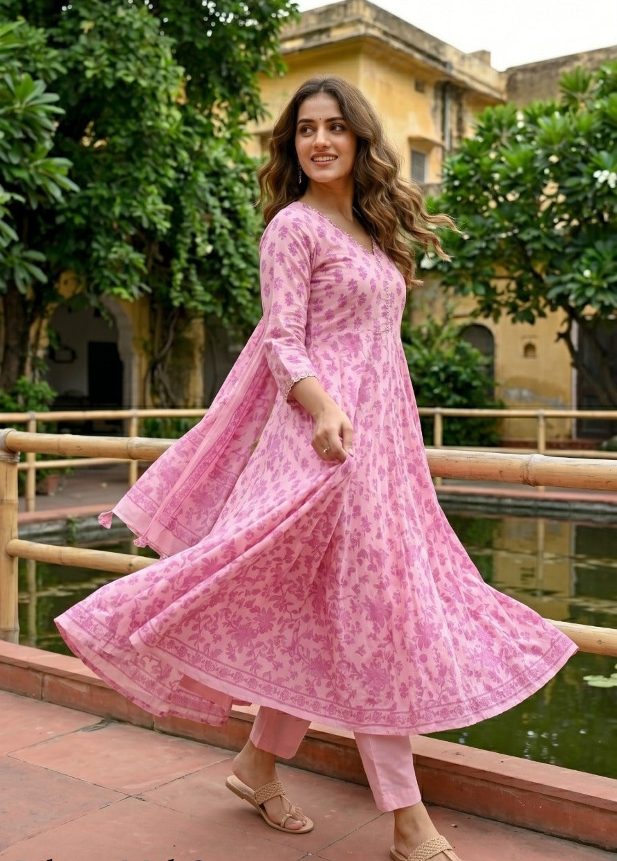 Rose Pink Pant Set