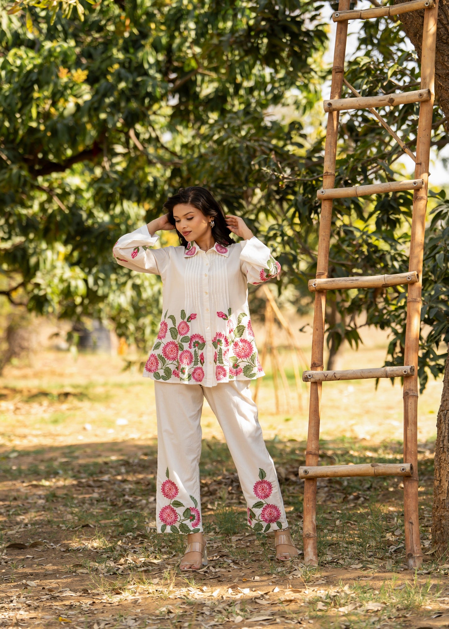 Crisp White Co-Ord Set