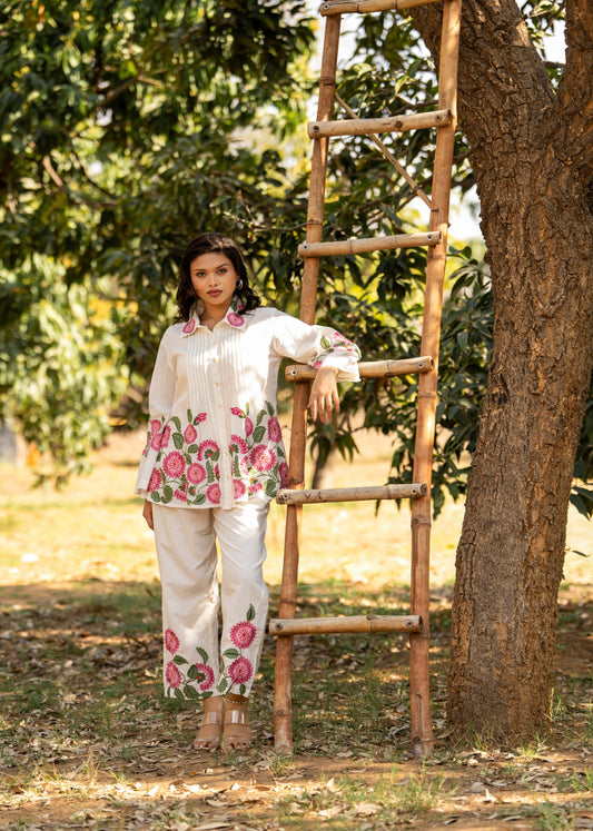 Crisp White Co-Ord Set