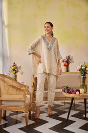 Cream Chic Co-Ord Set