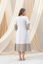 Ivory Muse Embroidered Dress