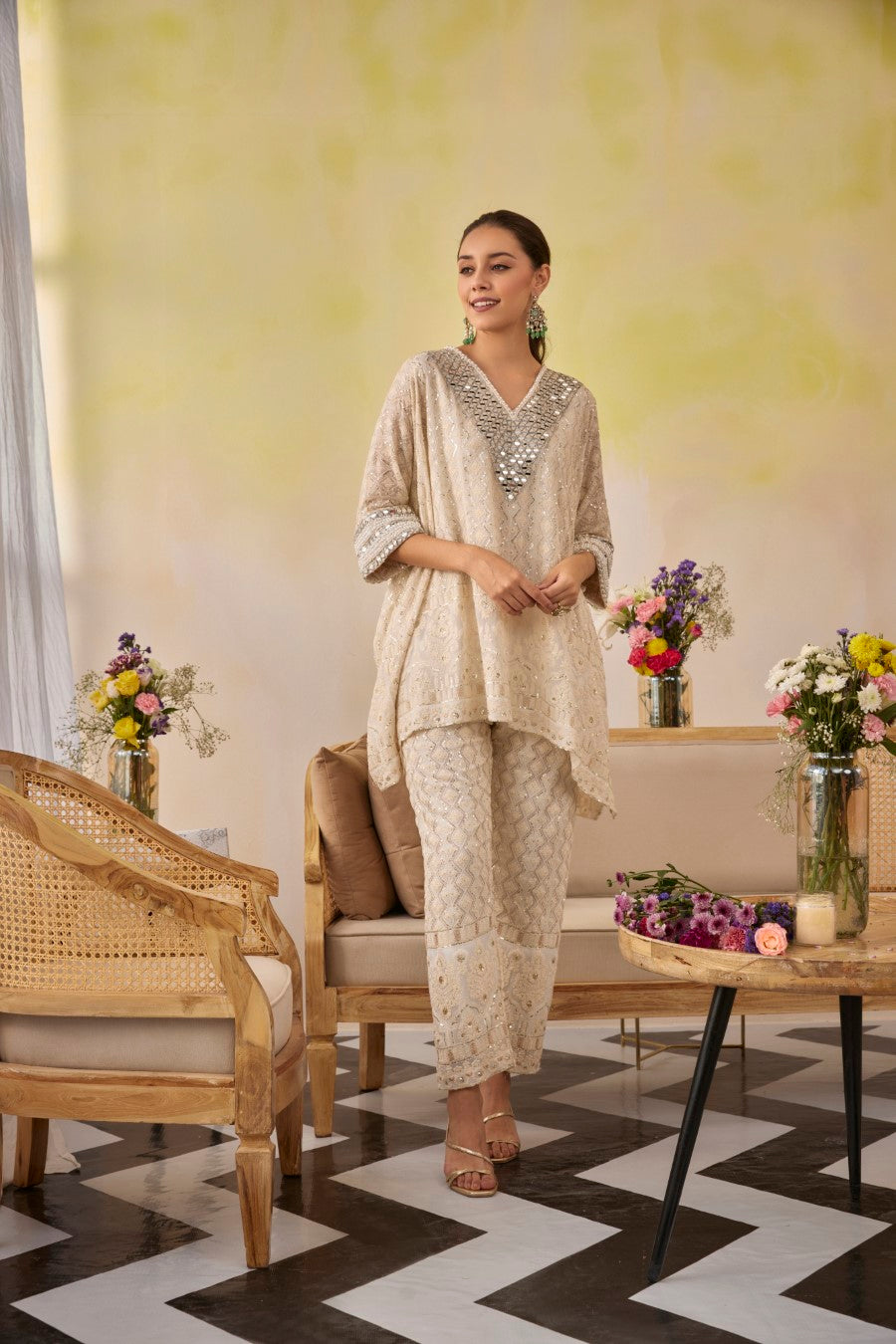 Cream Chic Co-Ord Set