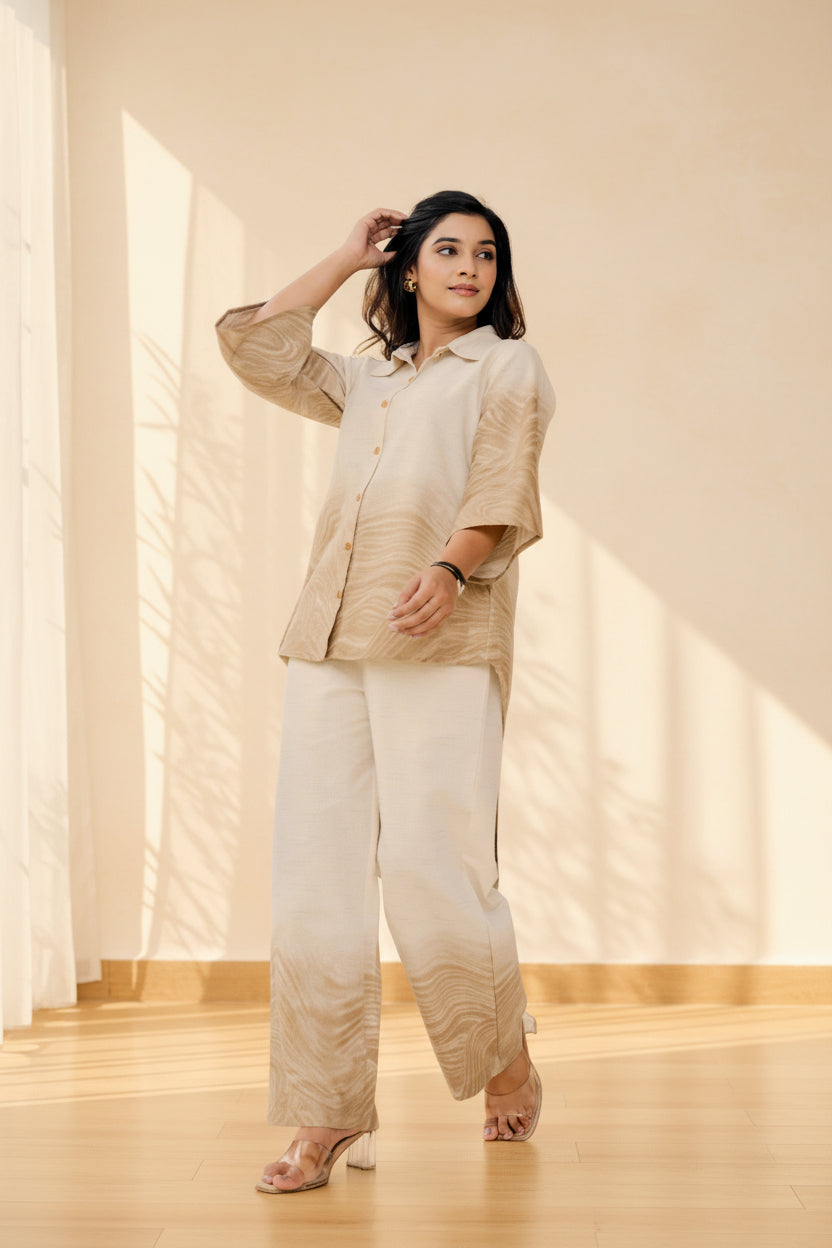 Earthy Ombre Co-ord Set