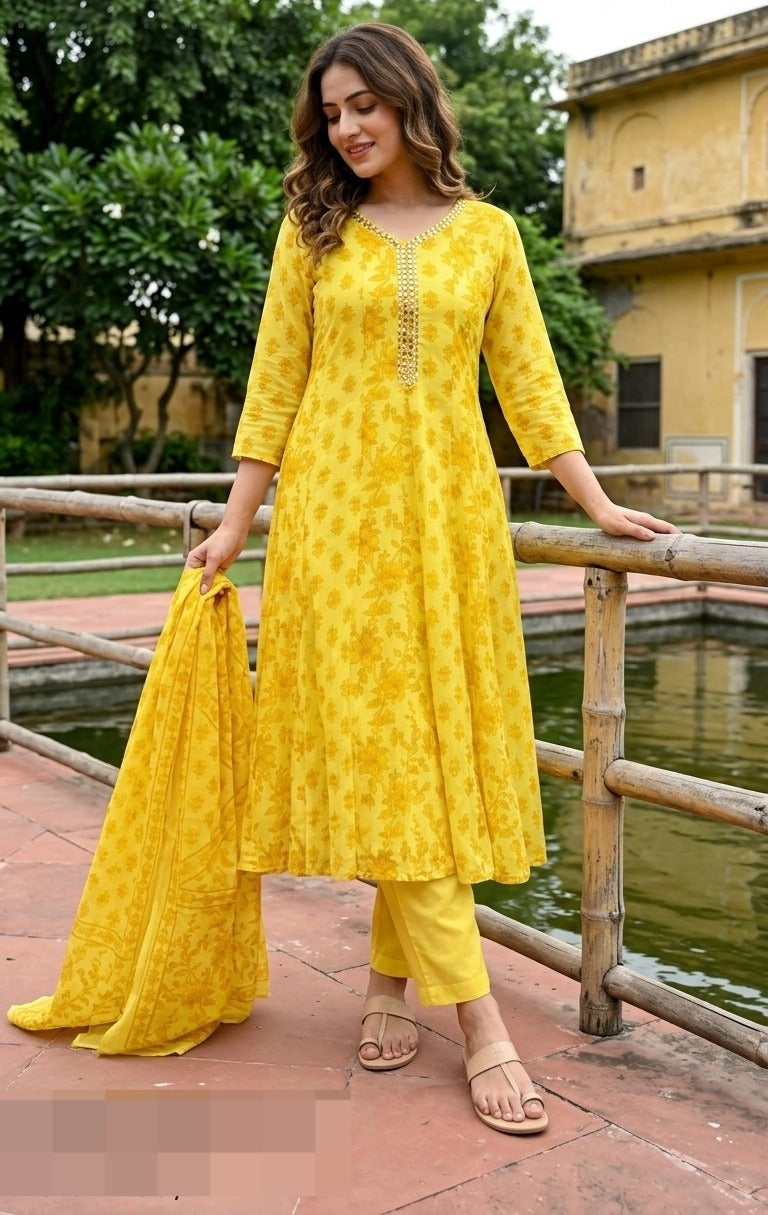 Canary Yellow Pant Set