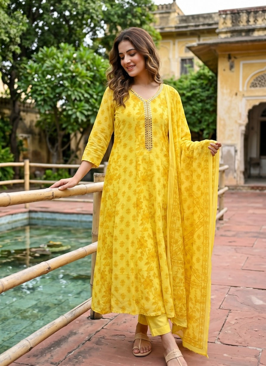 Canary Yellow Pant Set