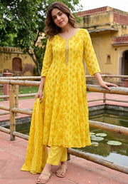 Canary Yellow Pant Set