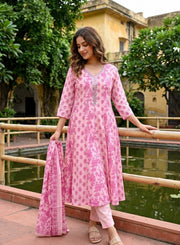 Rose Pink Pant Set