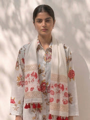 Ivory Flora Pant Set